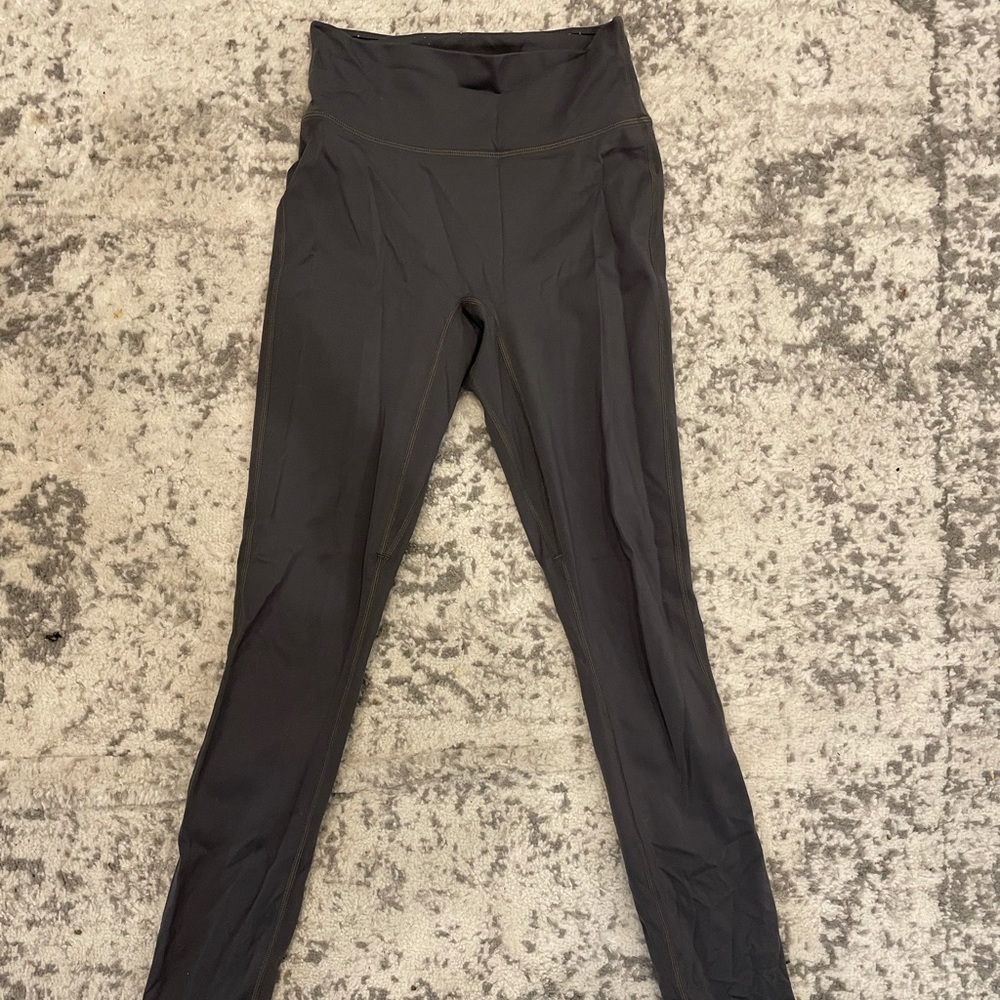 Gray leggings